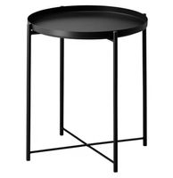 Ikea Beistelltisch schwarz