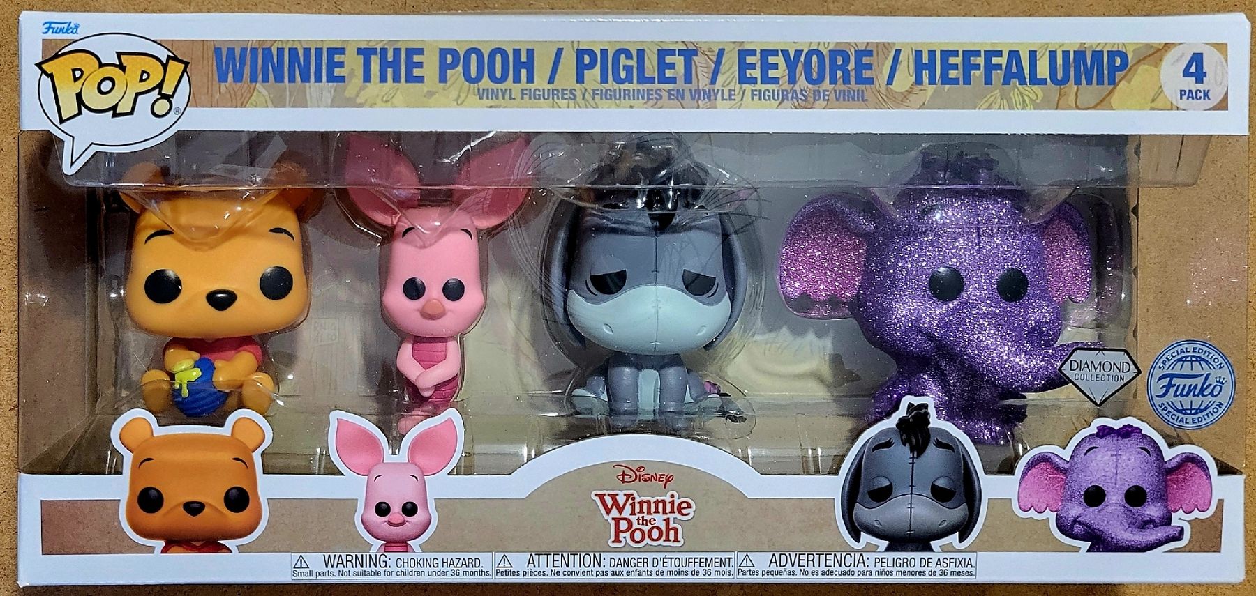 Funko Figuren: Funko Pop Disney   Winnie The Pooh  4pack – Neu und originalverpackt aus Montet (Glâne) von KOADA