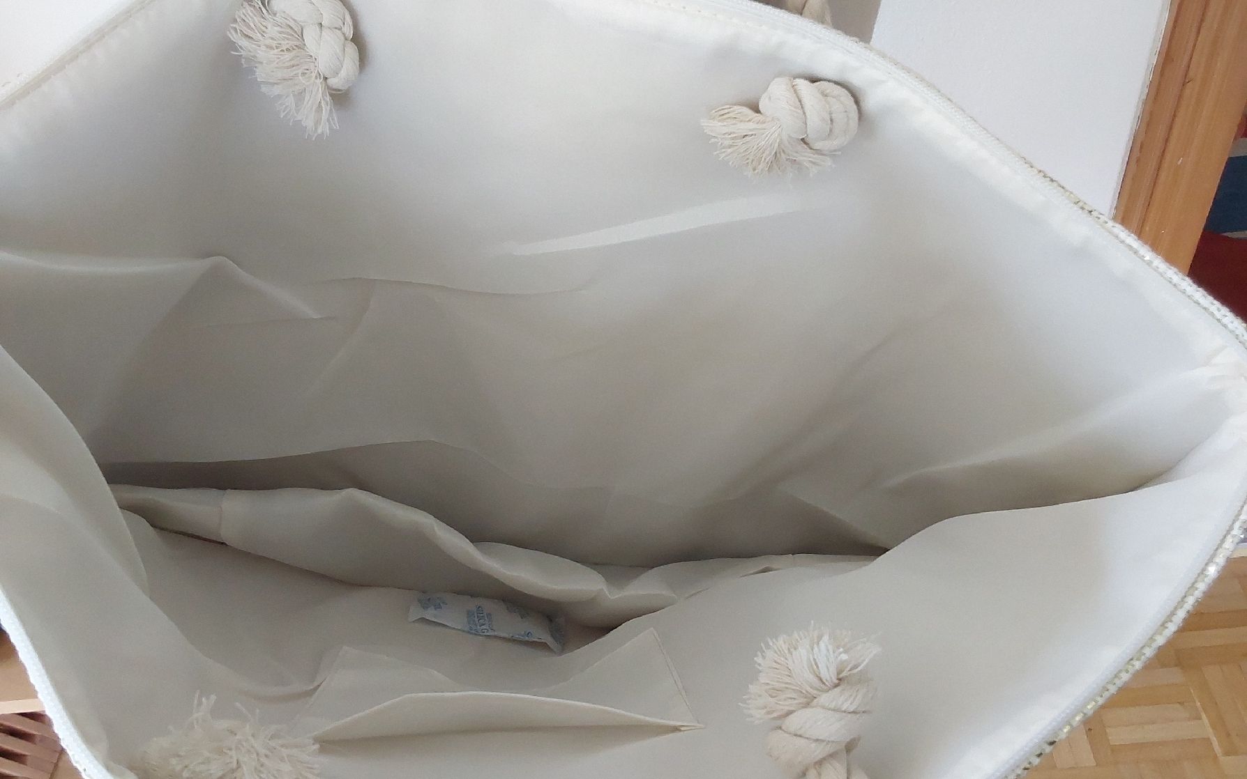 Borse da donna: Strandtasche neu Motiv Beach – Nuovo e nell'imballaggio originale da Köniz venduto da scopello12 2
