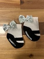 Suesse Trumpette Babysöckli mit Schleife, Grösse 0-12M