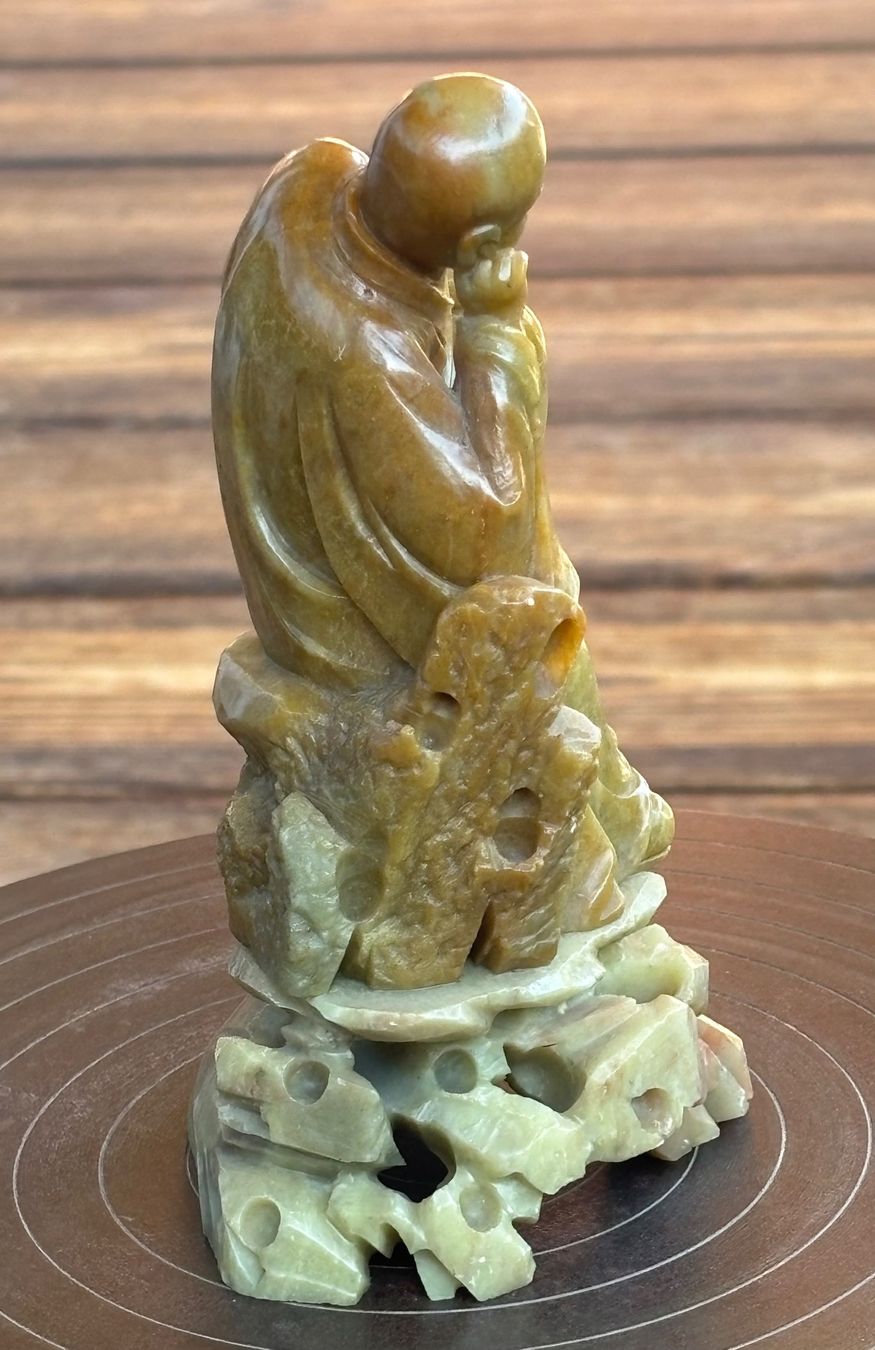Sculture & Statue: antike sitzendende Buddhafigur – Usato da Lüchingen venduto da Eeizo 4