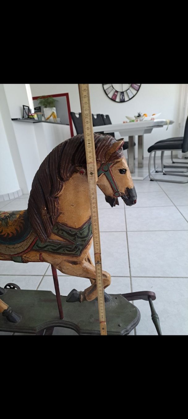 Statuette: Schaukelpferd Antik – Usato da Ehrendingen venduto da Bert31 5