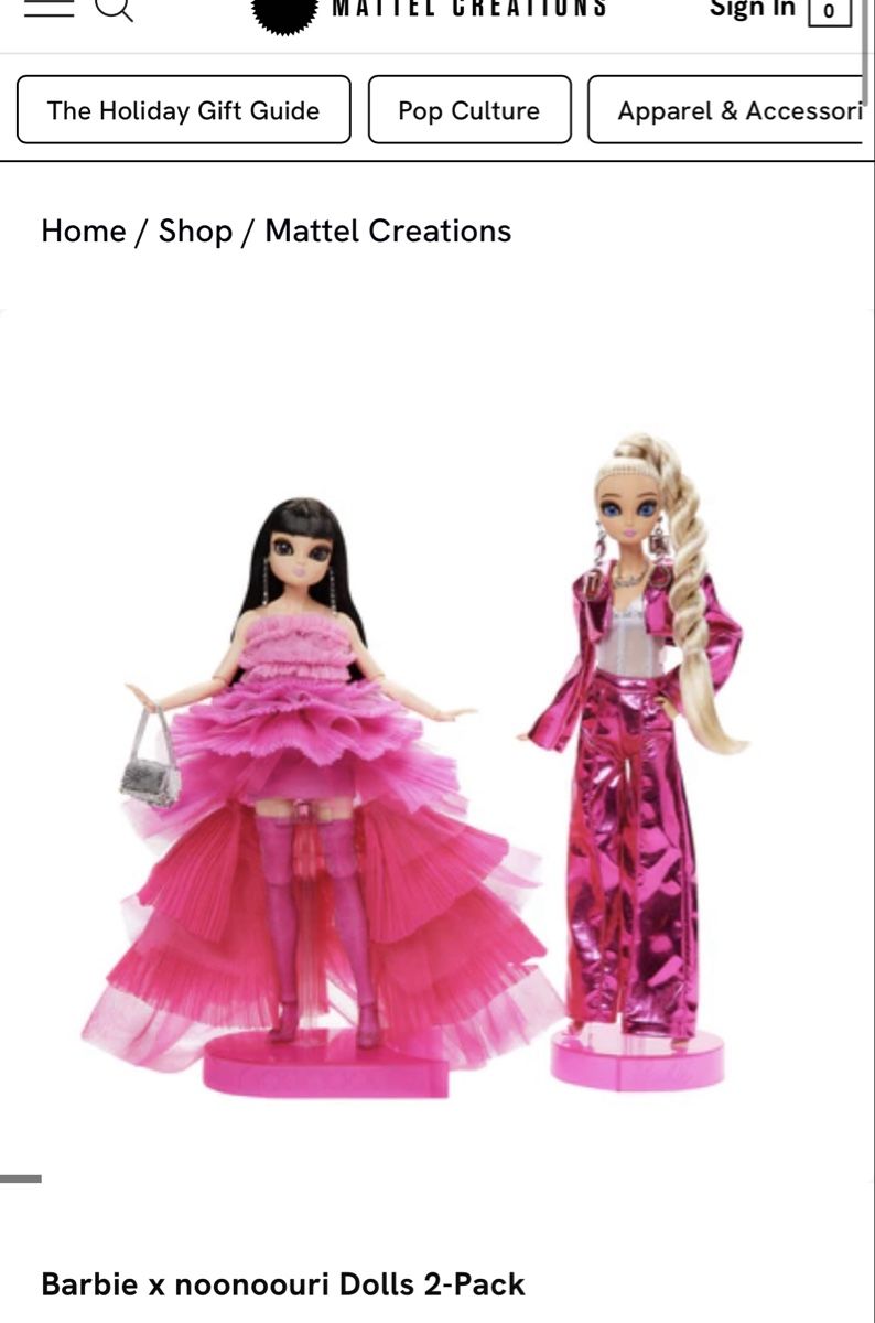 Bambole: Barbie x noonoouri Puppen – Nuovo e nell'imballaggio originale da Zürich venduto da Kat_5557