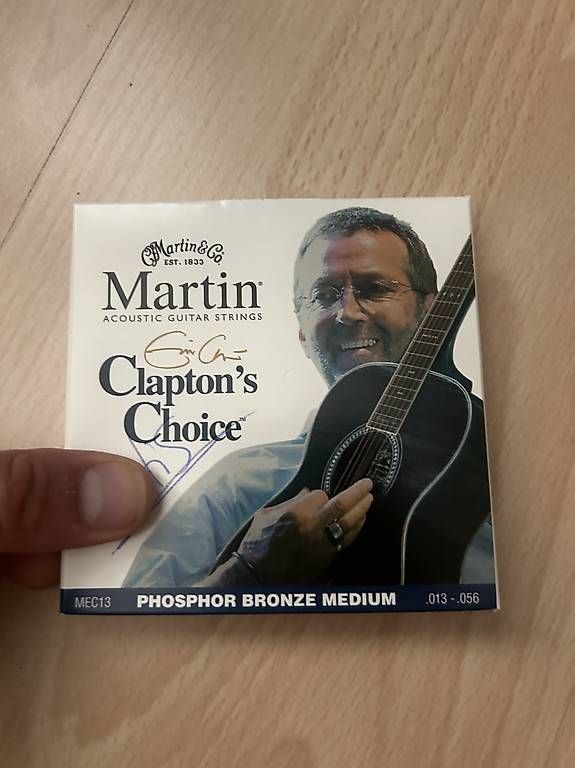 Strumenti musicali: Martin Eric Clapton Strings – Nuovo e nell'imballaggio originale da Zürich venduto da Sherpa