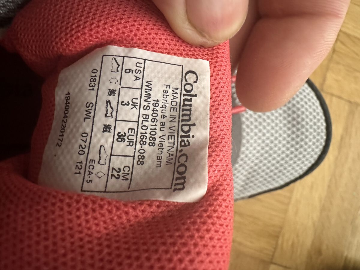 Columbia Scarpe da donna: Columbia Wmns Wanderschuh Waterproof, 36 – Nuovo (secondo la descrizione) da Neuchatel venduto da feta_ze 7