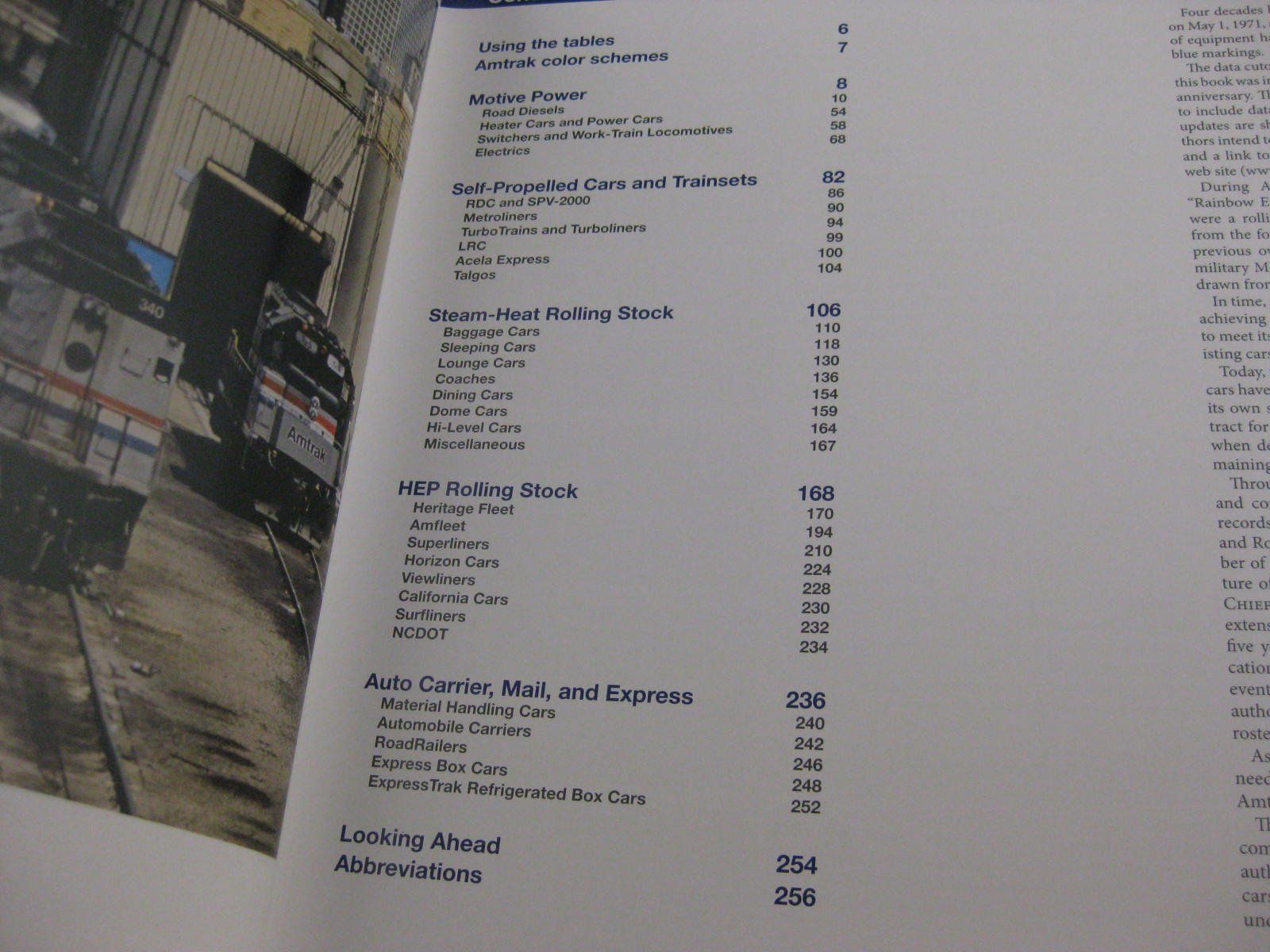 Libri: Amtrak, By the Numbers, David C. Warner, Elbert Simon, 31x24 – Usato da Malters venduto da Marosko 3