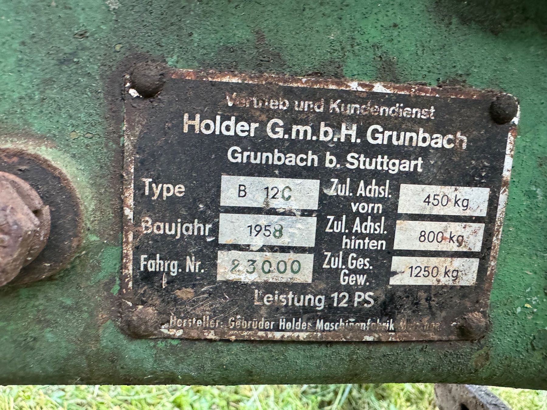 Traktoren: Tracktor vintage – Gebraucht aus Basel von mau_m6rr 4