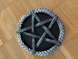 Wanddekoration Pentagramm schwarz guter Zustand