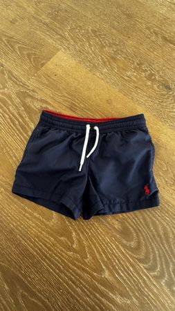 Short de bain Polo Ralph Lauren bleu marine enfant
