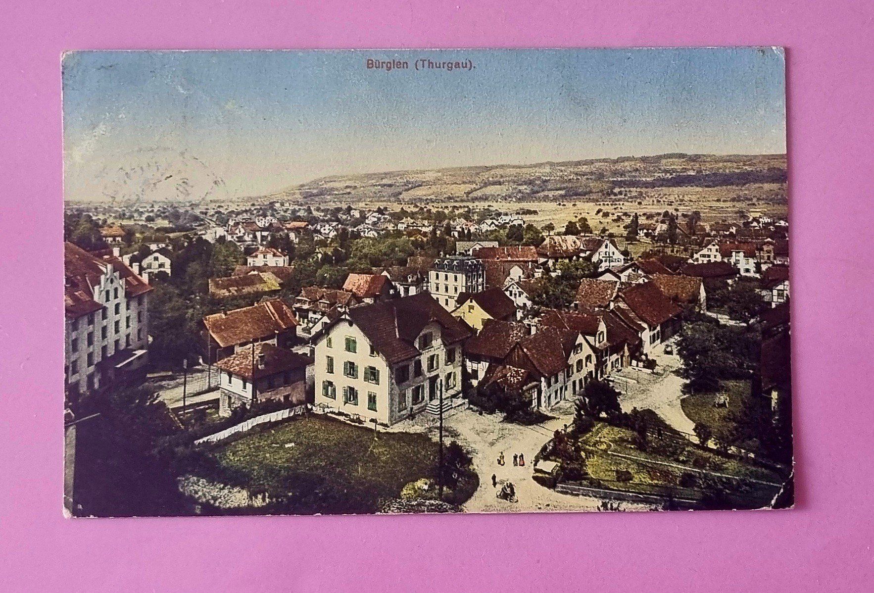 Cartoline postali: Bürglen (TG) - 1915 – Usato da Rothrist venduto da RROENK