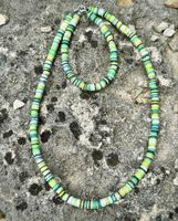 Selbstgemachte Kette mit Armband