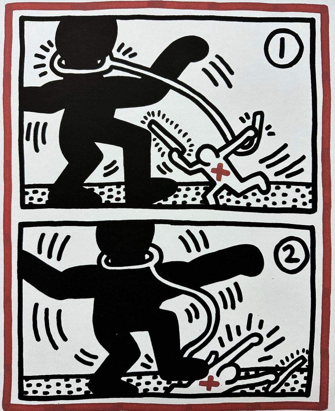 Dipinti: Keith Haring:  Untitled, POP Art 12/150 – Nuovo (secondo la descrizione) da Meilen venduto da Smgdesign 5