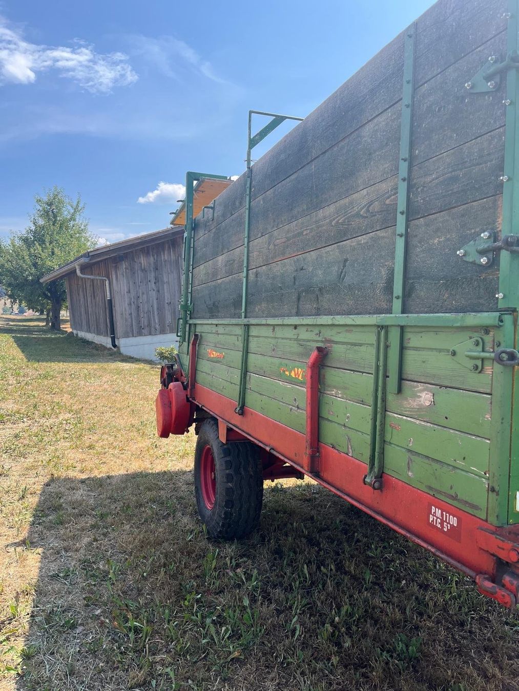 Rimorchi: Maiswagen, Kratzbodenwagen – Usato da Schlosswil venduto da Lanksaare02 2