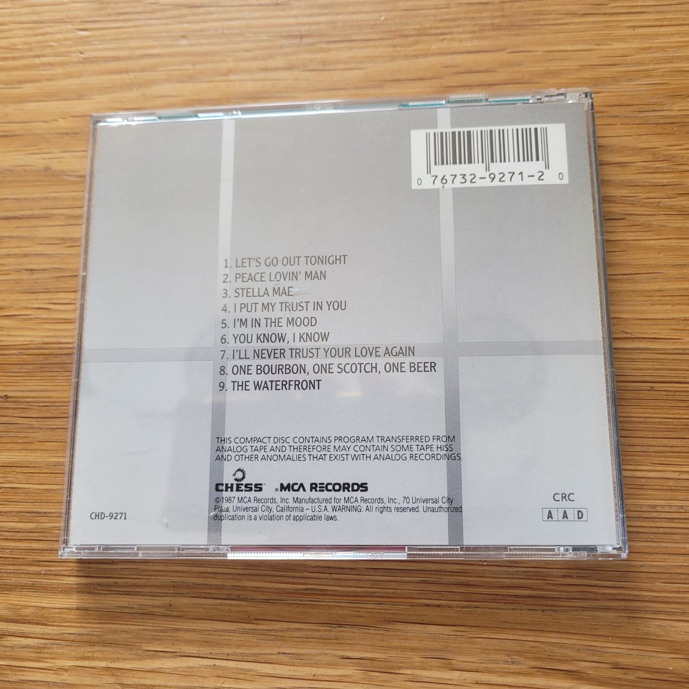 CDs: CD John Lee Hooker The Real Folk Blues – D'occasion à Biel/Bienne par Destockweb 2