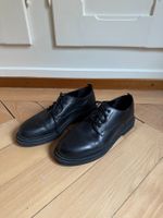 WALK London - Leder Halbschuhe schwarz 42
