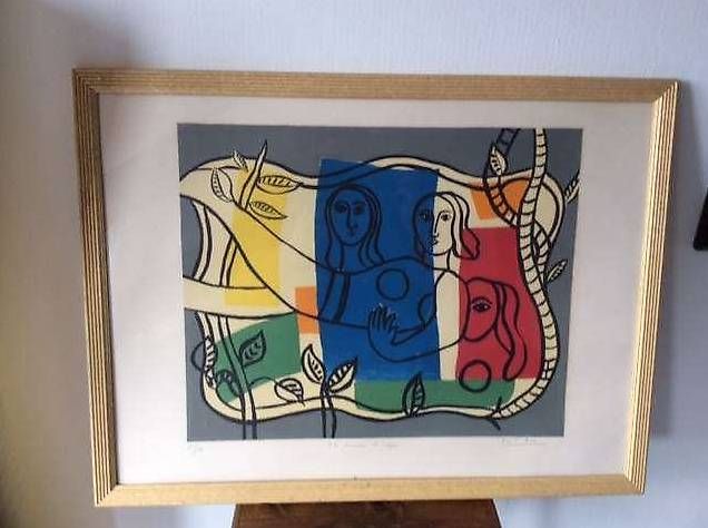 Grafica & Litografie: KLEIN Daniel / 1946 - 2014 / 60x80 cm – Usato da Bulle venduto da italicum 1