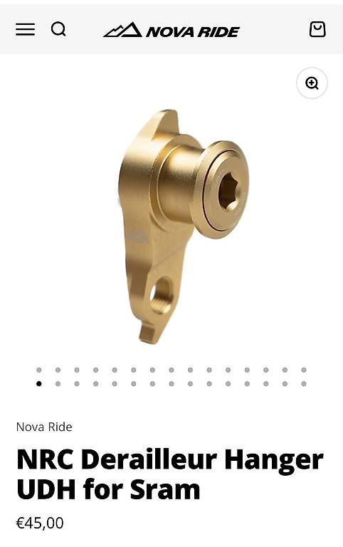 Pezzi di ricambio: NovaRide Schaltauge Sram Red/Force/Rival Gold – Nuovo (secondo la descrizione) da Zuchwil venduto da lelinguiste 1