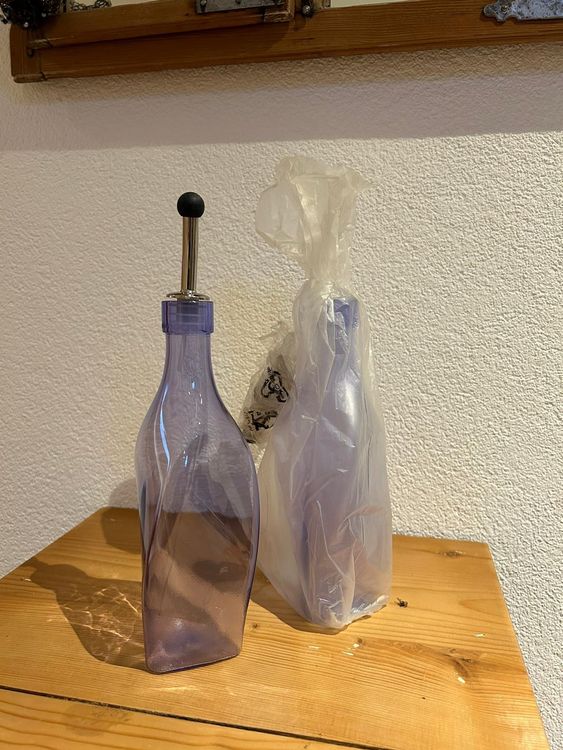 Tupperware Essig & Öl Spender 130ml - Transparent Pink Manhattan Collection