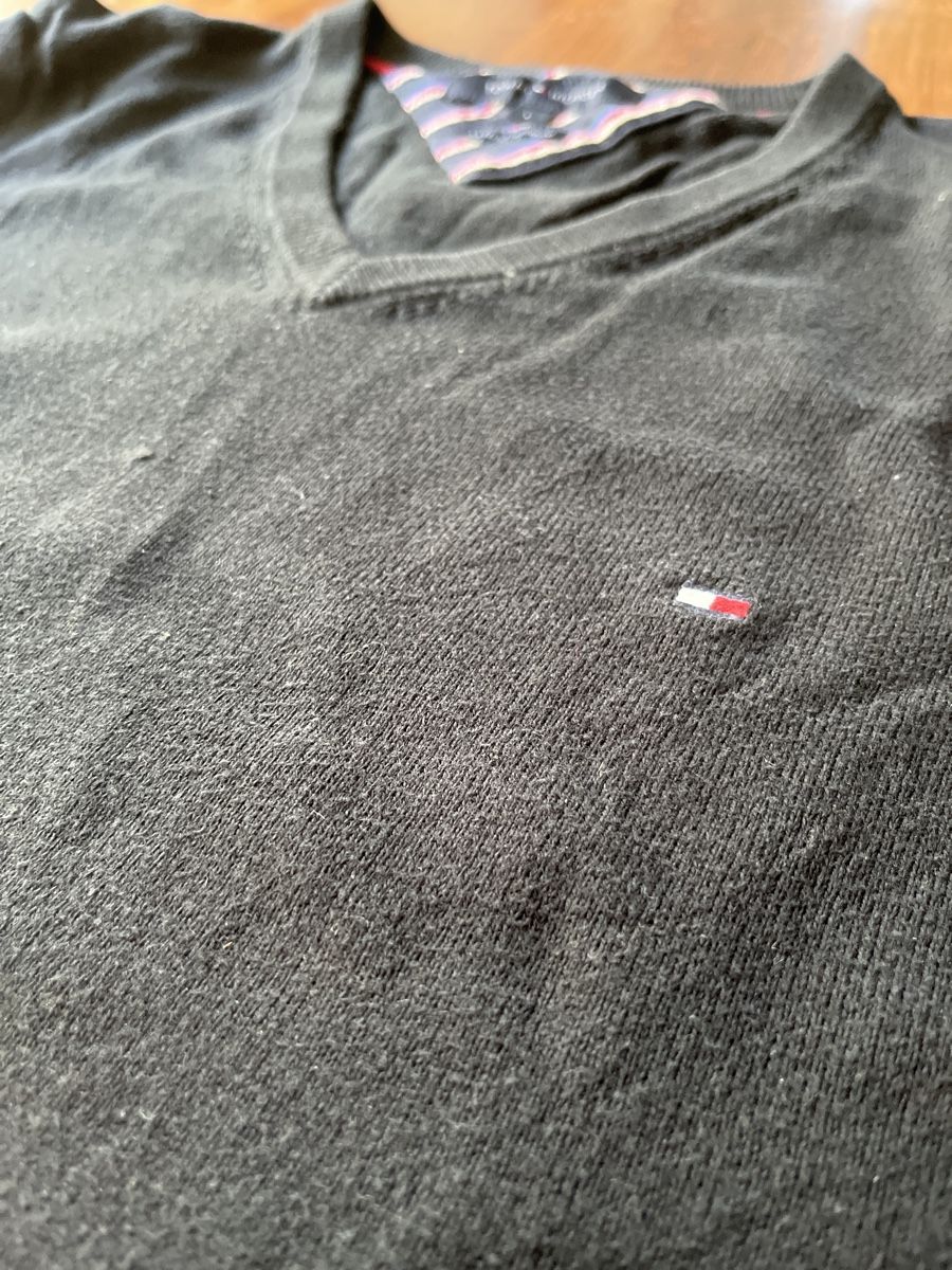 Tommy Hilfiger Maglioni & Felpe: Tommy Hilfiger Pullover, Grösse L, schwarz – Usato da Zwillikon venduto da Traktorjoe 1