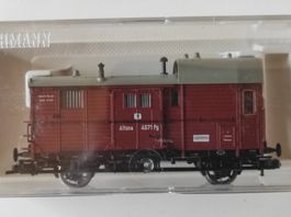 Gepäck-Begleitwagen "Altona" der K.P.E.V. von Fleischmann H0