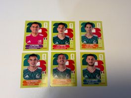 Panini Sticker WM 2026-Mexiko  (6 Stück)