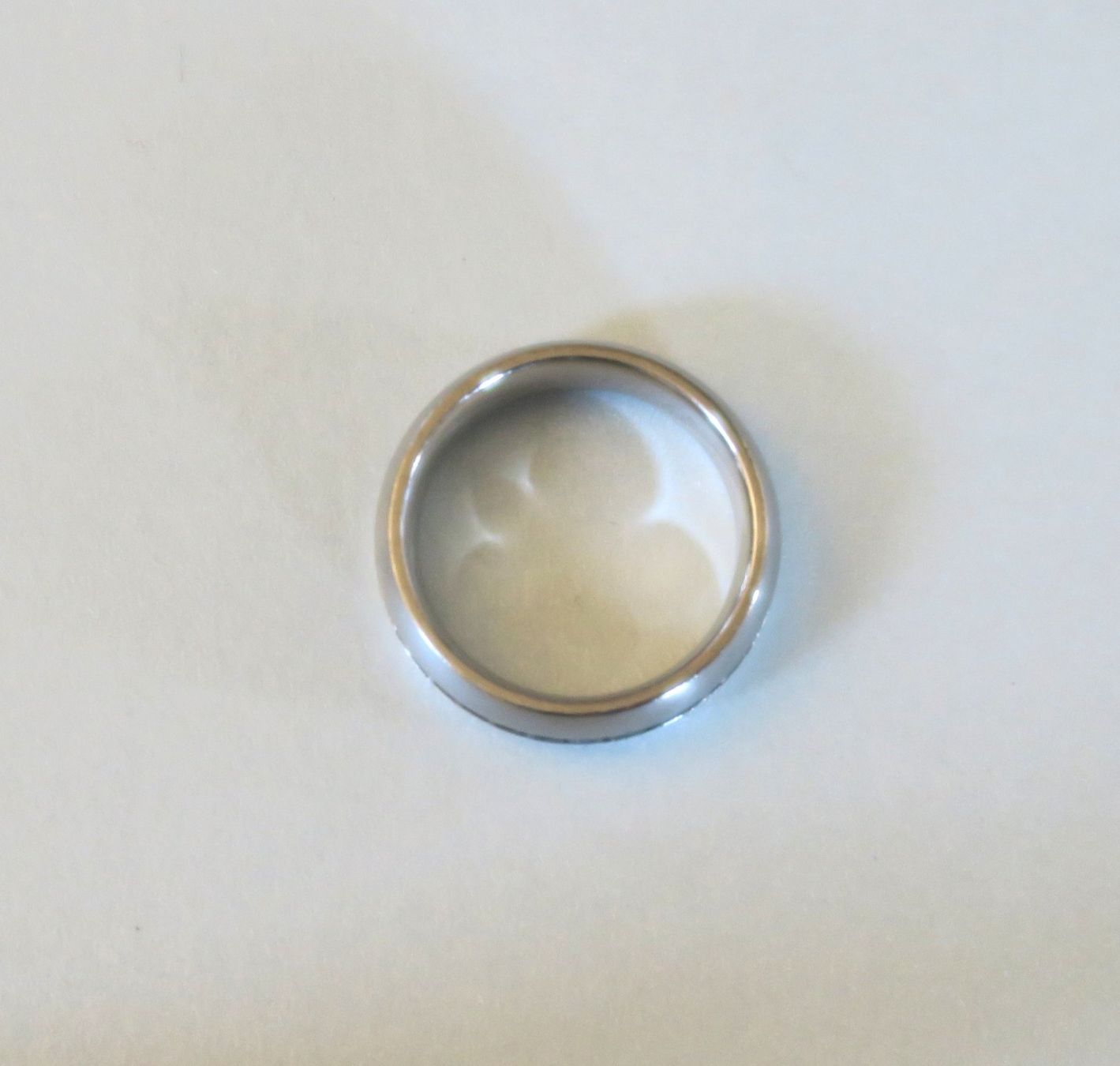 Anelli: Ring mit Strass, 7 mm, Gr. 55.6mm – Usato da Brittnau venduto da marlenestone 1