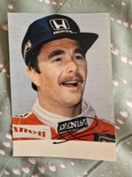 Photo autographiée par NIGEL MANSELL F1
