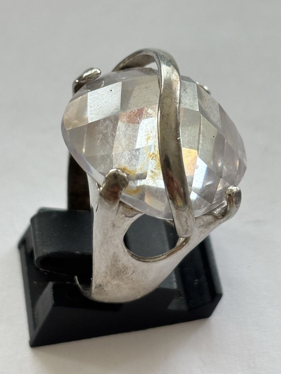 Anelli: Ring mit geschliffenemStein Silber 925 gebraucht – Usato da Langnau am Albis venduto da flusspflege 3