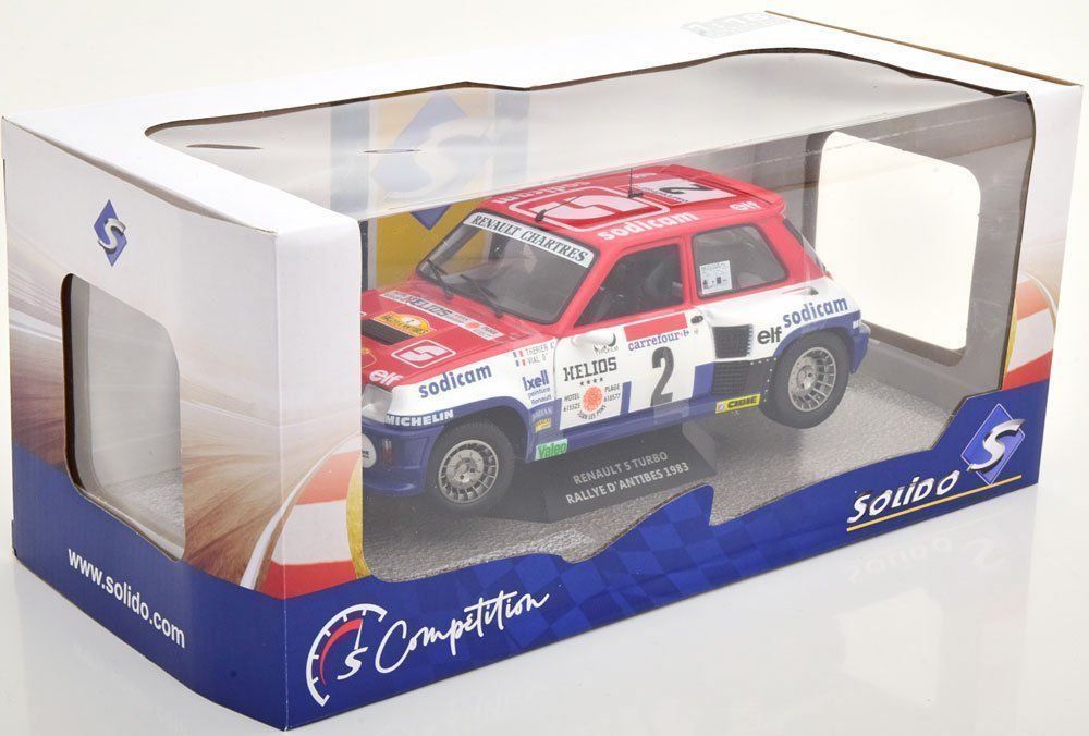 Renault Modellautos: RENAULT 5 TURBO #2 1983 1:18 SOLIDO – Neu und originalverpackt aus Suhr von Moebelsiralfred 4