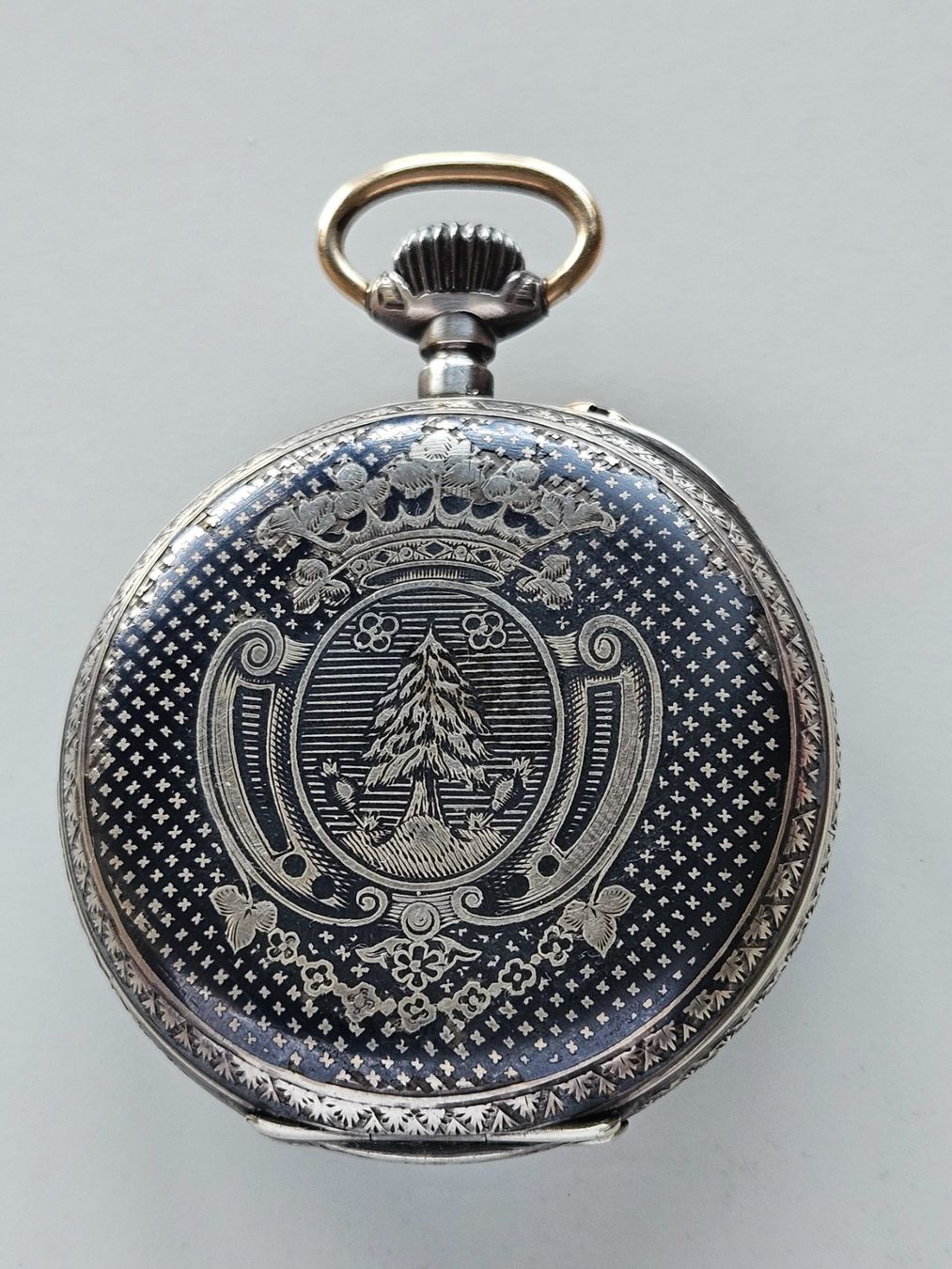 Orologi: 462 Chronometer Taschenuhr Silber 0.935 – Usato da Berikon venduto da mmm21 3