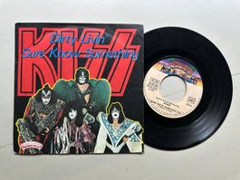 KISS GENE SIMMONS PAUL STANLEY rare Dirty livin' France diff