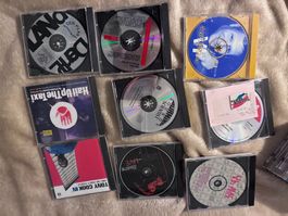 About 85 CDs, probably USA stuff.