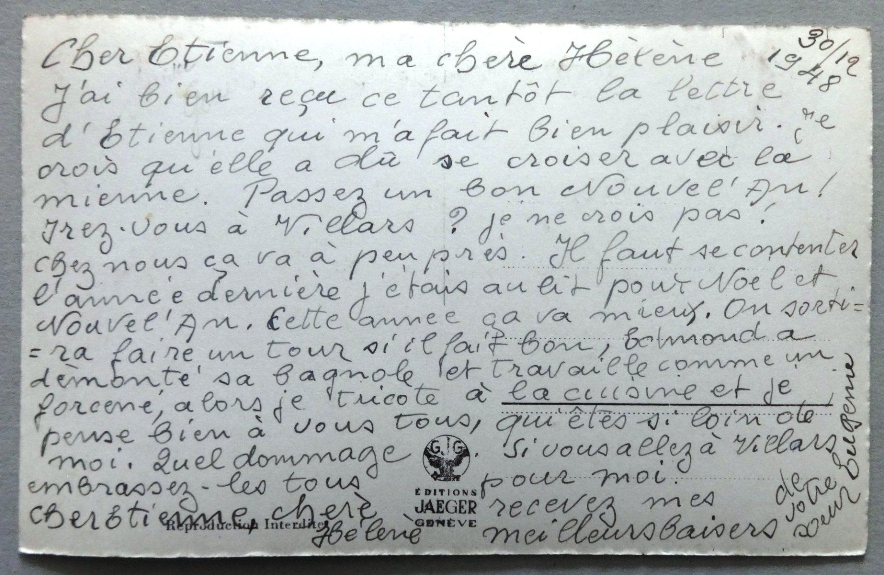 Cartoline postali: Cygnes du Lac Léman – Usato da Fétigny venduto da Billy2miny 1