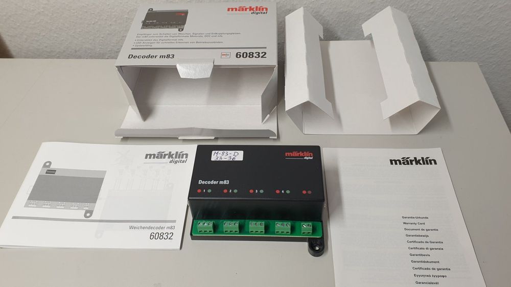 Märklin 60832 Decoder m83—M-05 (Gebraucht) in für CHF 37 – mit ...