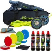 Exzenter Poliermaschine TDA21 Luxus Set