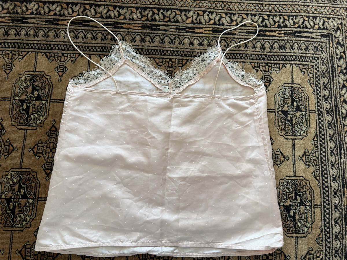 Top: Romantisches Camitop in hellrosa, Y2K Stil – Usato da Locarno venduto da Ery02 1