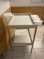 Table à langer Ikea Sniglar avec bacs de rangement