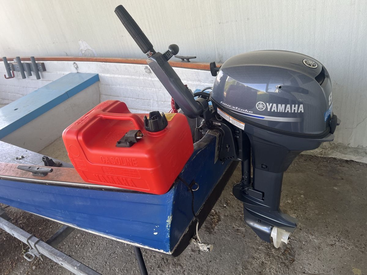 Hensa Boote: Fischerboot Hensa / De Luxe Combi mit fast neuem 8ps – Gebraucht aus Scheuren von Hilo1 2