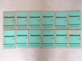 Italienisch - Selbststudium – 12 Hefte