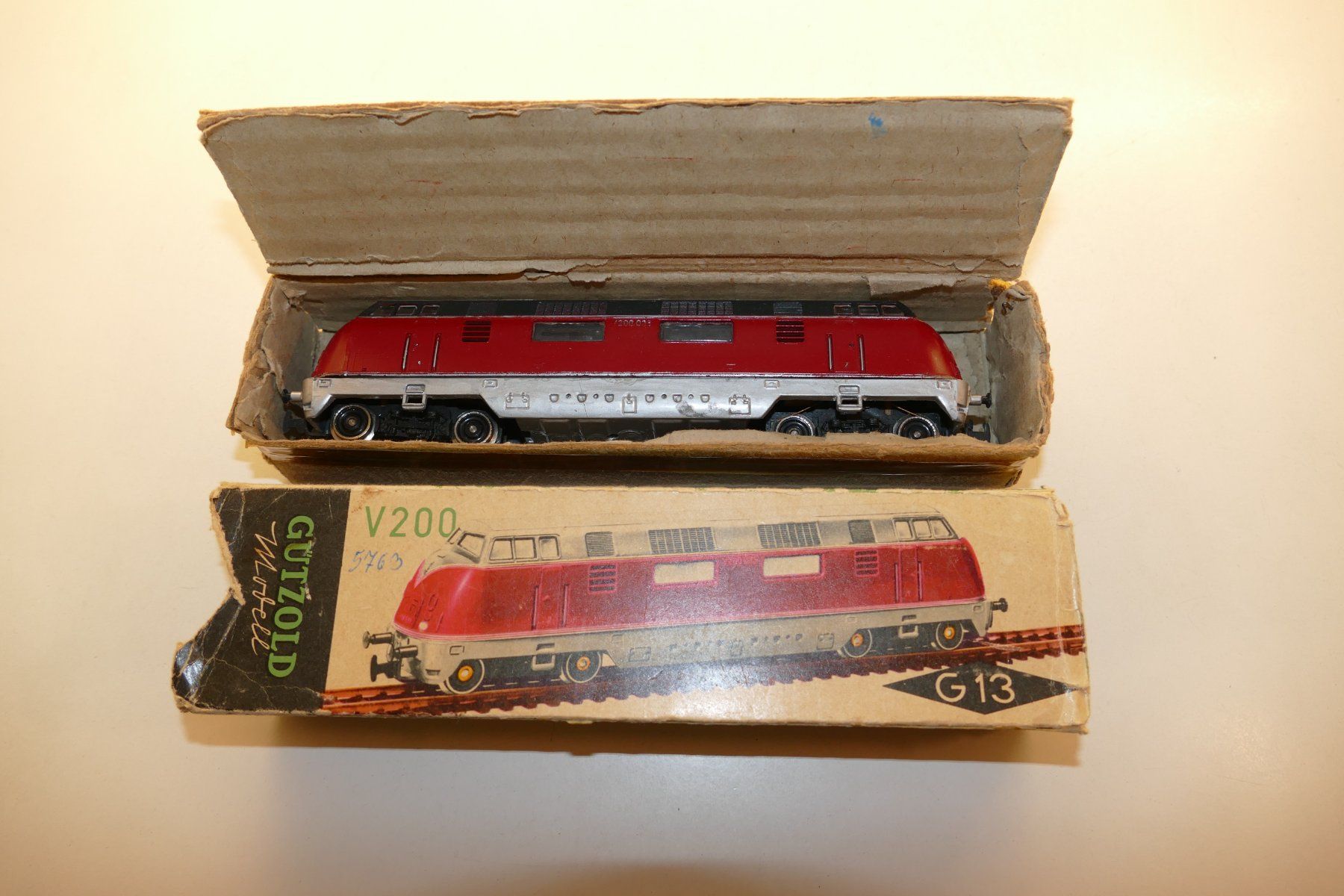 Modellini di ferrovie: Gutzold H0: DB Diesellok V200 – Usato da Niederhasli venduto da rail-duerst