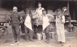 Militär // 1914-18 Feldküche Bat. 22 CH Armee