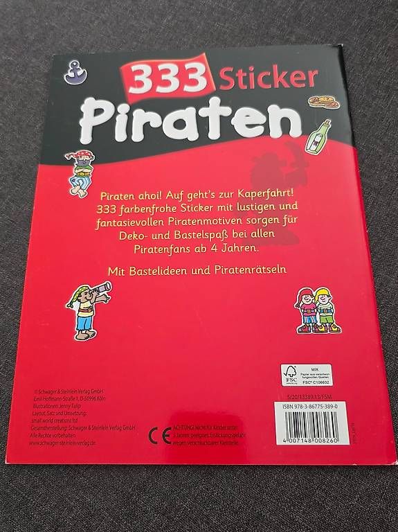 Sticker: Piraten Sticker – Nuovo (secondo la descrizione) da Otelfingen venduto da Schlaedde 1