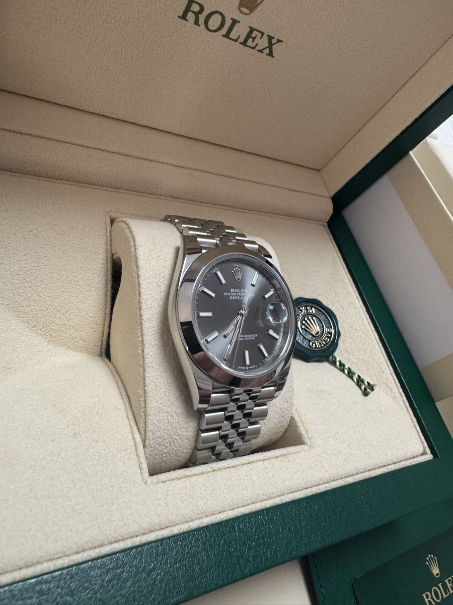 Rolex Orologi: Rolex Datejust 41 Rhodium Jubilee Full Set – Usato da Goldach venduto da Anfield02 2