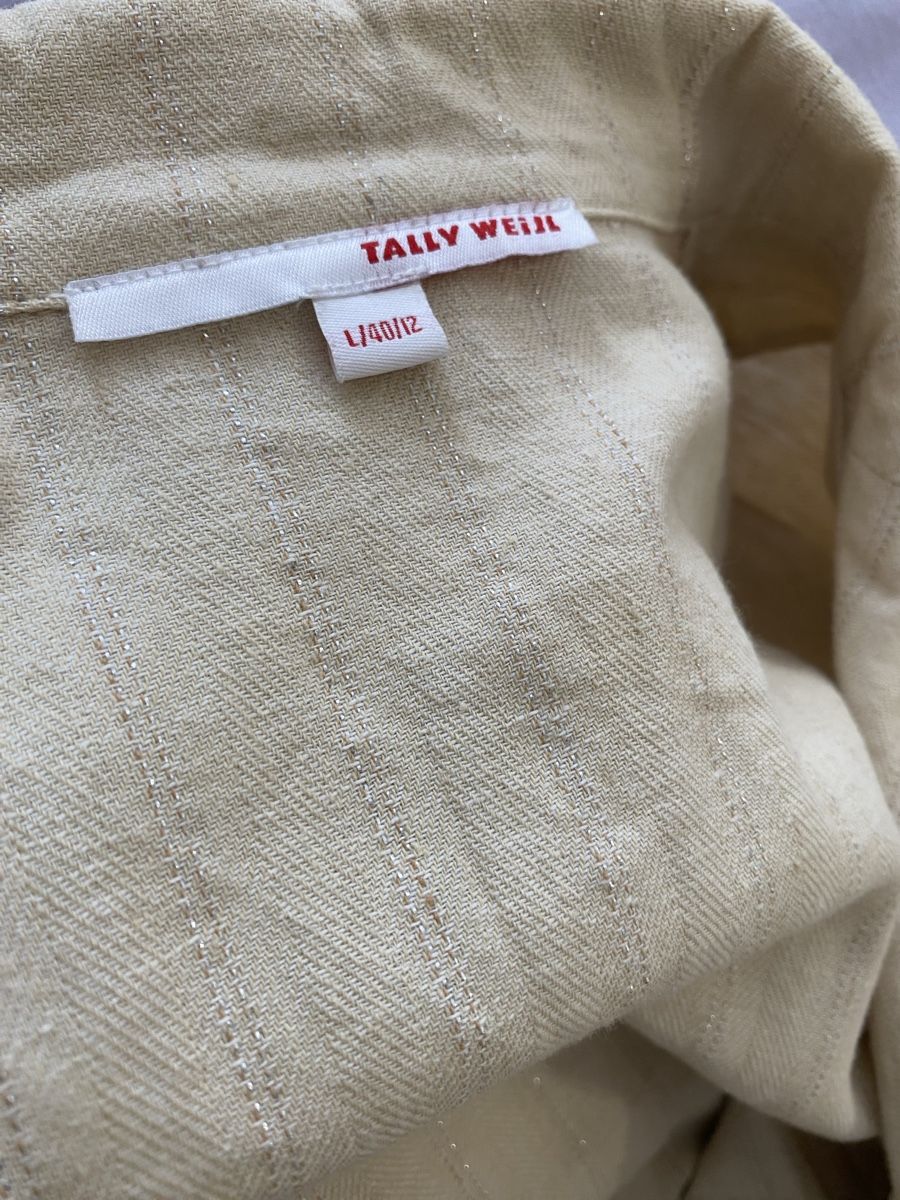 Tally Weijl Giacche: Damen Jacke beige Grösse 40 mit Glitzerfaden – Usato da Hausen AG venduto da corinne_g 2