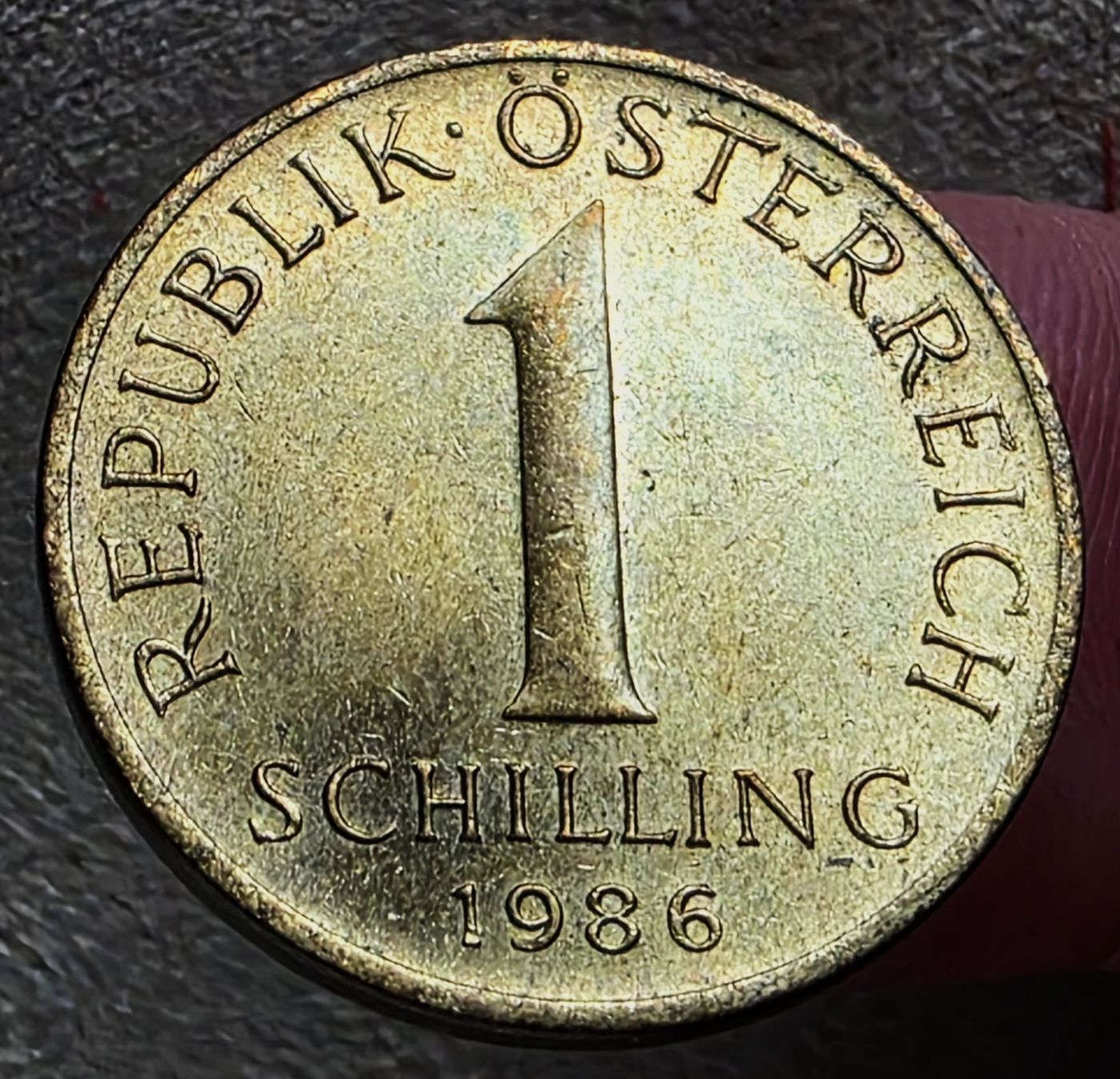 Tutti le monete: ÖSTERREICH 1 SCHILLING 1986 – Nuovo (secondo la descrizione) da winterthur venduto da CoinPassion 1