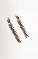 Schöne Ohrringe Ohrstecker Gold Silber 925 A zu Nile