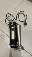 Stabmixer Ambiano Edelstahl schwarz
