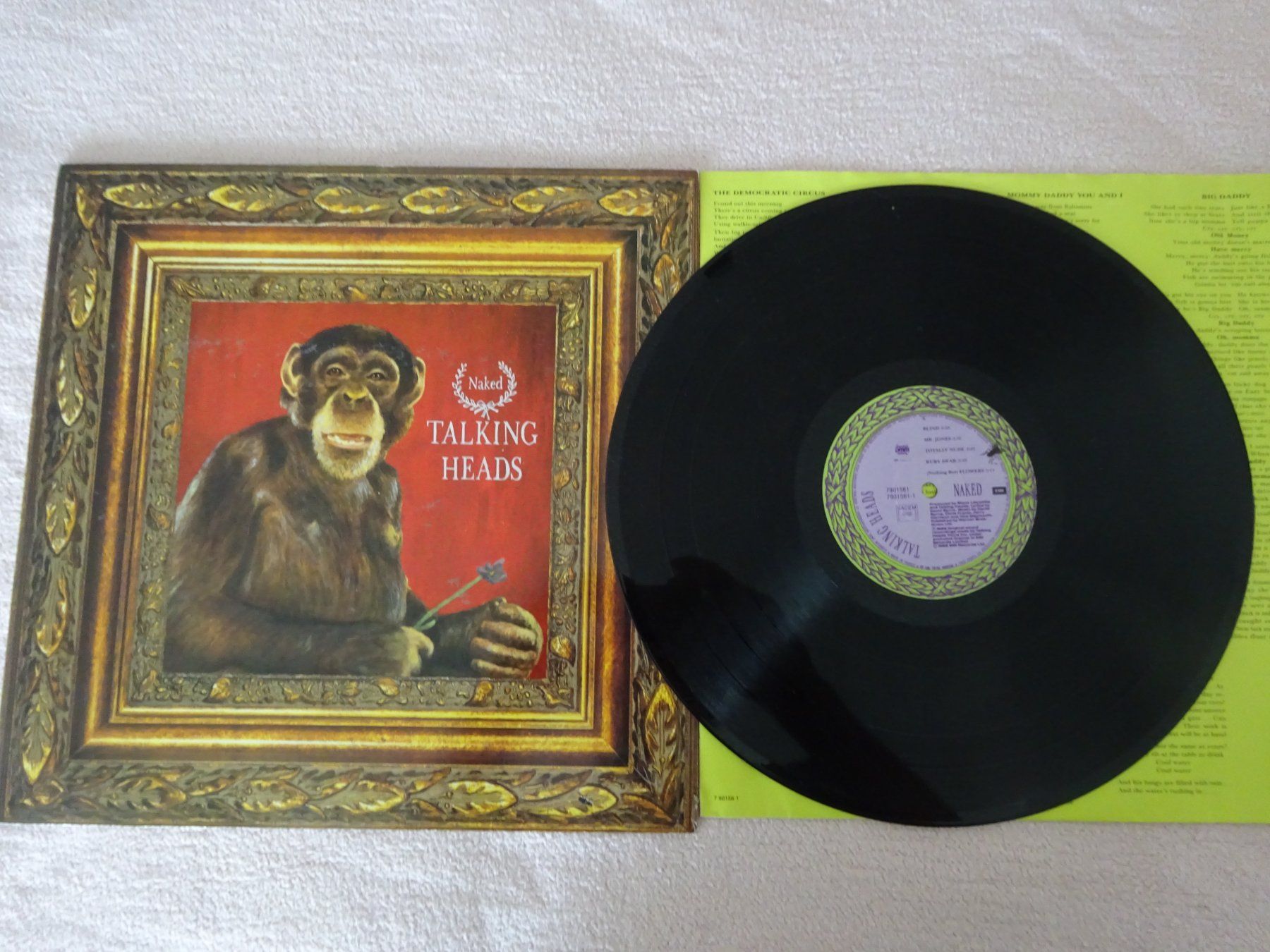 Dischi in vinile: TALKING HEADS ** NAKED – Usato da Luzern venduto da xrayspex99 1