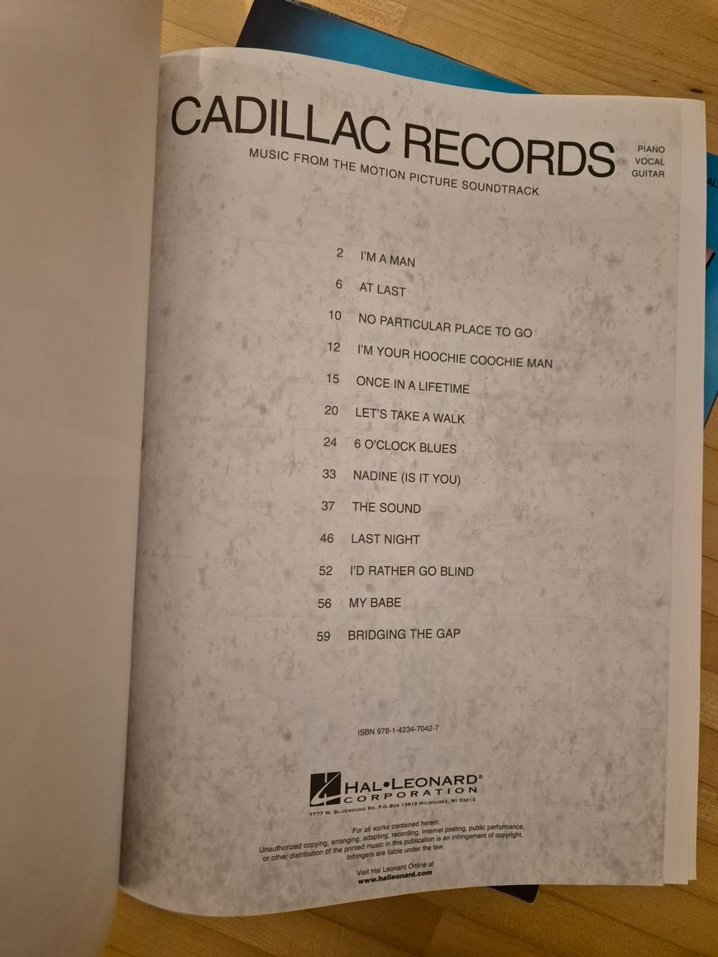 Libri: Notenbuch Cadillac Records – Usato da Niederwil SG venduto da javatux 1
