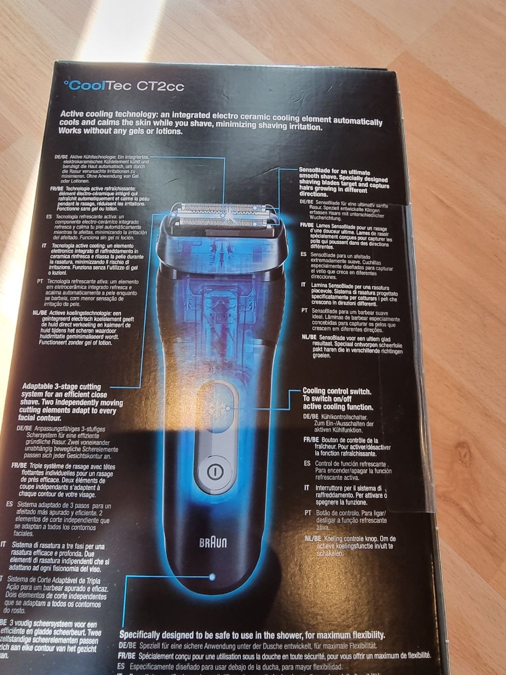 Braun Rasoi & Lamette da barba: Braun Cool Tec CT2cc Premium Shaver – Nuovo e nell'imballaggio originale da Untersiggenthal venduto da Mando2008 1